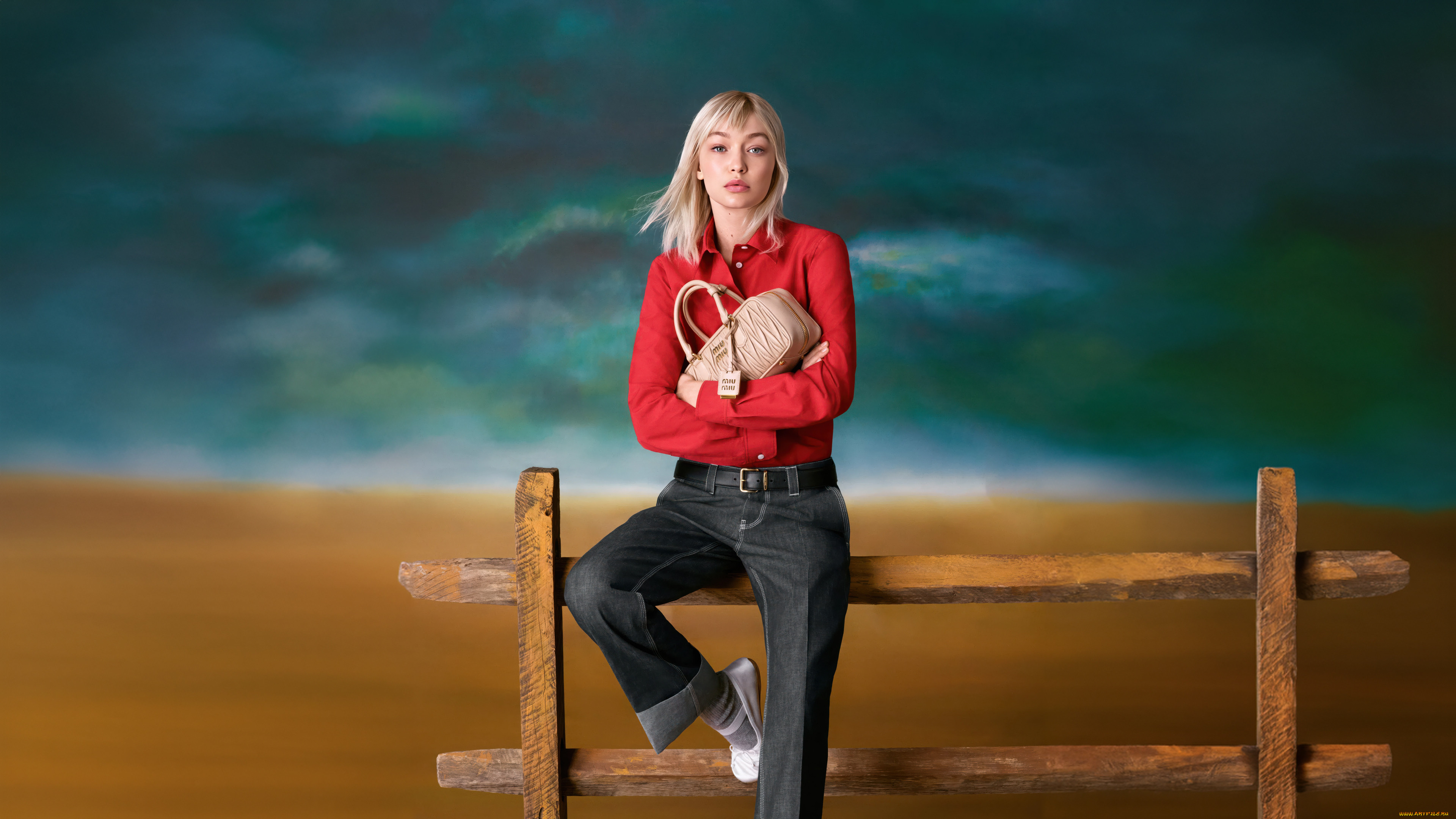 gigi hadid miu miu campaign 2024, , gigi hadid, , , , , , miu, , o